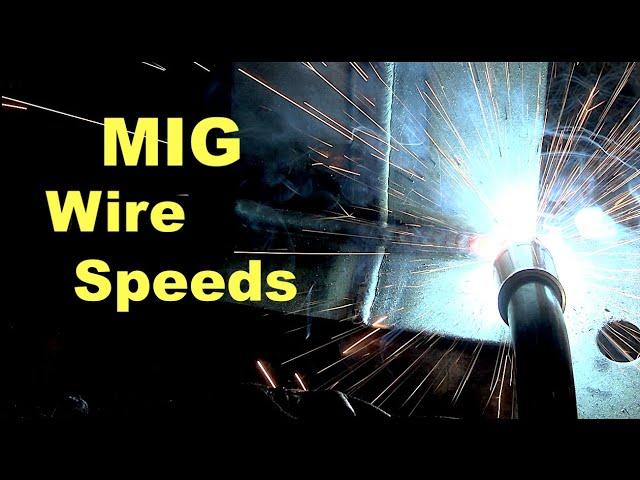 PrimeWeld MIG 180 Wire Speed Settings