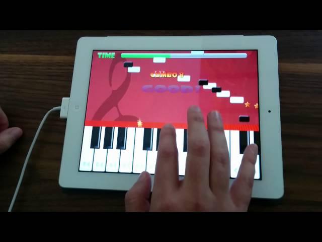 Learn to play "Nocturne op. 9/2" (Chopin) with Piano Master - tutorial for iPhone Android iPad