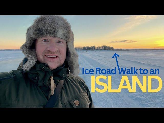 Luleå In Northern Sweden Is Home To Some Incredible ICE ROADS, Join Me On A Walk To An Island!