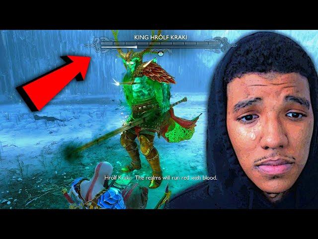 KING BERSERKER BOSS FIGHT hurt my soul... (God of War Ragnarok King HROLF KRAKI)