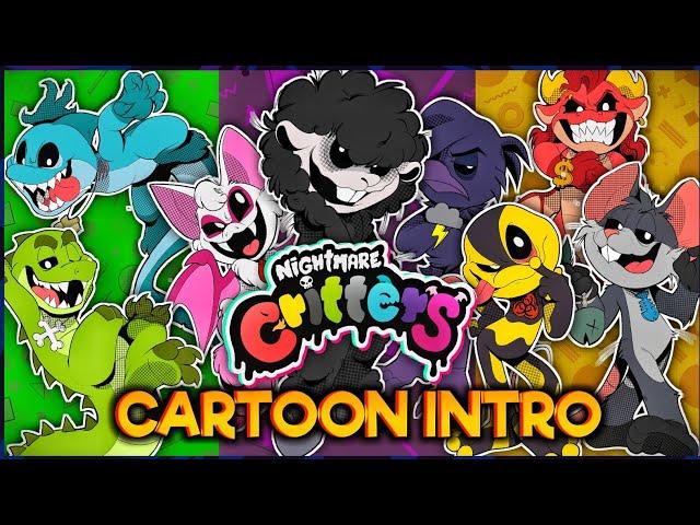 NIGHTMARE CRITTERS CARTOON INTRO - Poppy Playtime Chapter 4