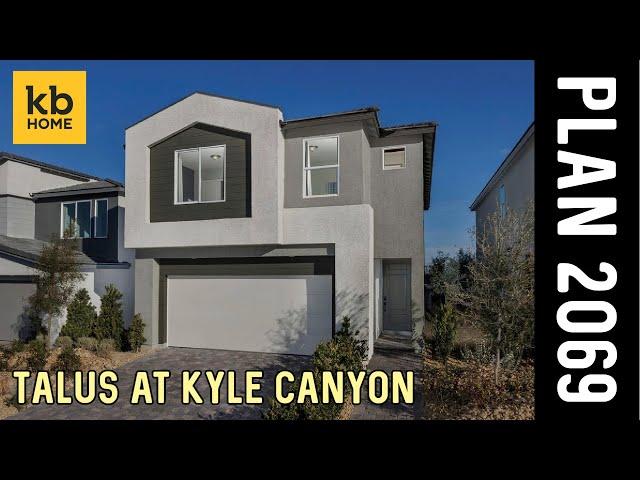 Plan 2069, $397k+, 3-4 beds, 2.5 baths | Landings at Talus at Kyle Canyon by KB Homes