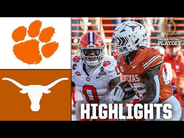 CFP First Round: Clemson Tigers vs. Texas Longhorns | Full Game Highlights | ESPN College Football