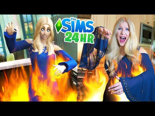 LIVING Like MY SIM For 24 HOURS! - Challenge