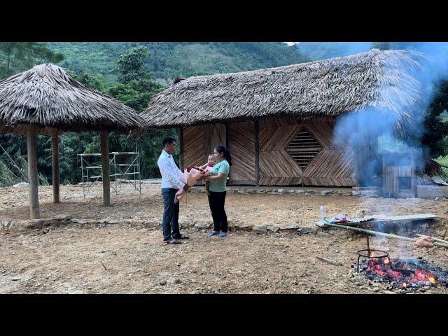 Single mother and police officer complete new home of their own