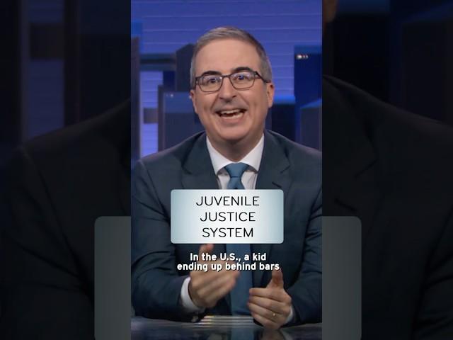 Juvenile Justice System #lastweektonight