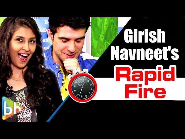 Girish Kumar | Navneet Dhillon's Comical Rapid Fire On Ranveer | Deepika | SRK | Salman