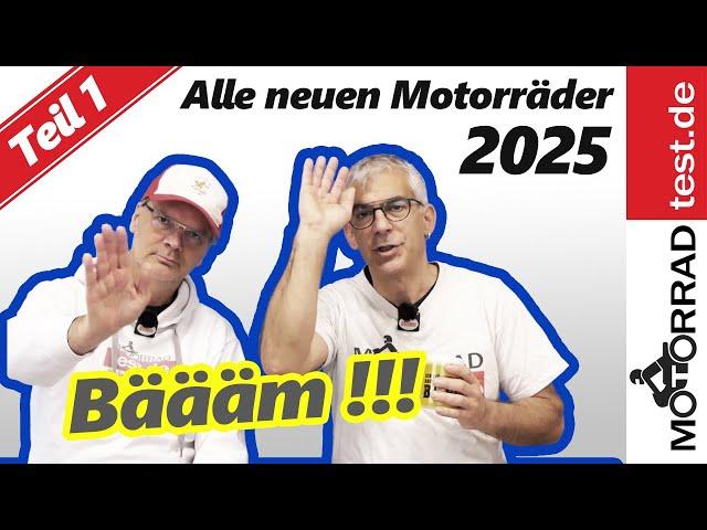 Neue Motorräder 2025 | Alle neuen Bikes für 2025 - Teil 1