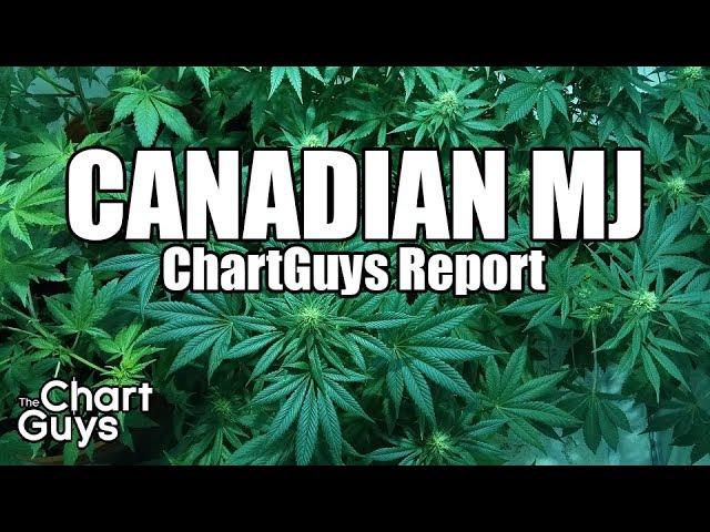 Canadian MJ Technical Analysis Chart 10/27/2017 by ChartGuys.com