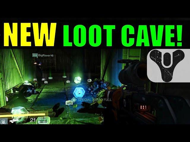 Destiny: NEW Earth Loot Cave! (Engram Farming)