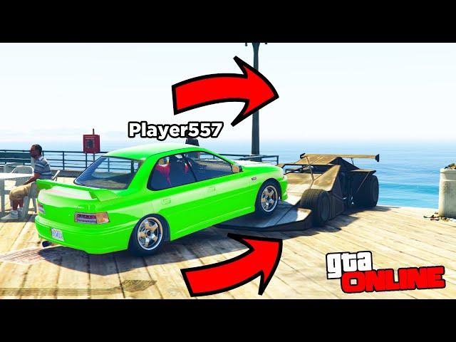 ГТА 5 ОНЛАЙН - ТРОЛЛИНГ С МАШИНОЙ РАМПОЙ! ПРАНК ИГРОКОВ В ОТКРЫТОЙ СЕССИИ (GTA 5 ONLINE)