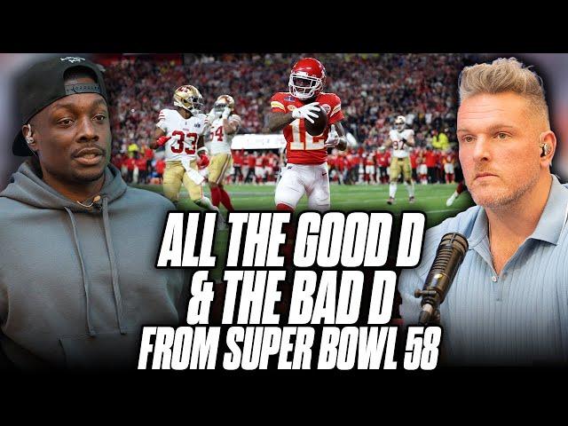 Breaking Down The Best D & Worst D From Super Bowl 58 | Everything DB