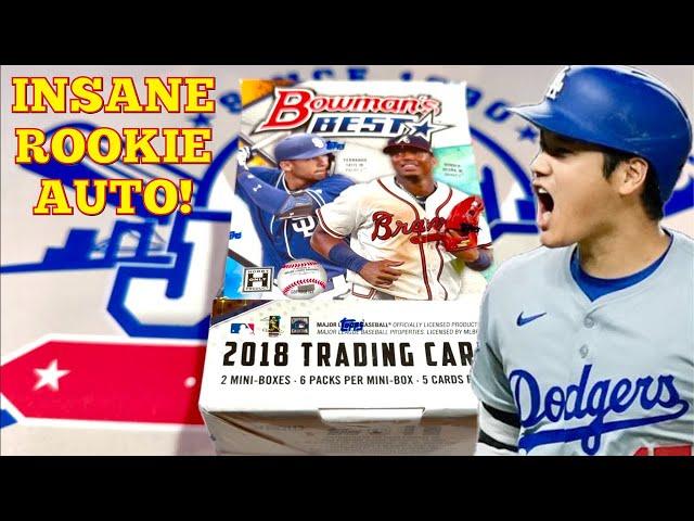 OMG!  MASSIVE AUTO PULL!!  2018 BOWMAN'S BEST BASEBALL CARD BOX!  SHOHEI OHTANI!