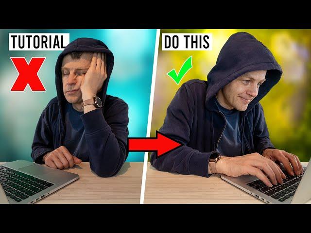 stop doing tutorials. Learn to code like this...