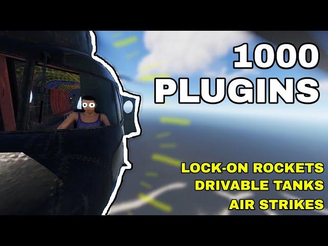 I Played On A Modded Rust Server With 1000+ Plugins