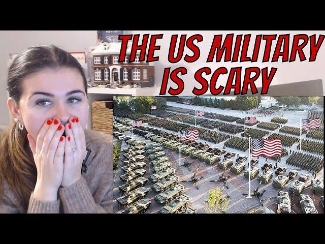Brit SHOCKED at how STRONG the US Military is in 2025!