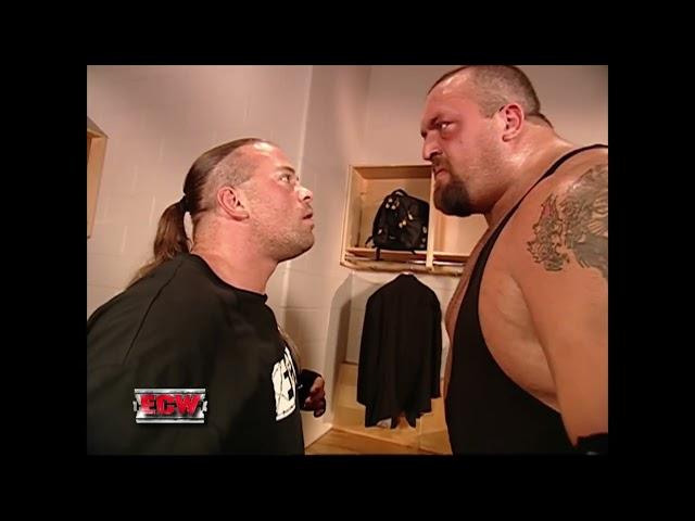 Rob Van Dam slaps the Big Show and accepts his challenge for the ECW World Title (ECW) HD | 2006