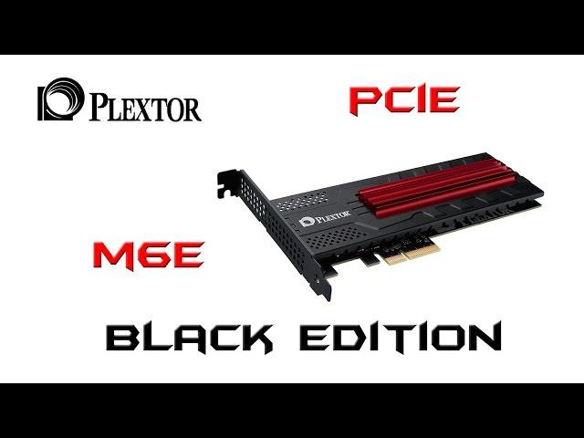 SSD Plextor M6e BLACK EDITION PCIE 128 GB