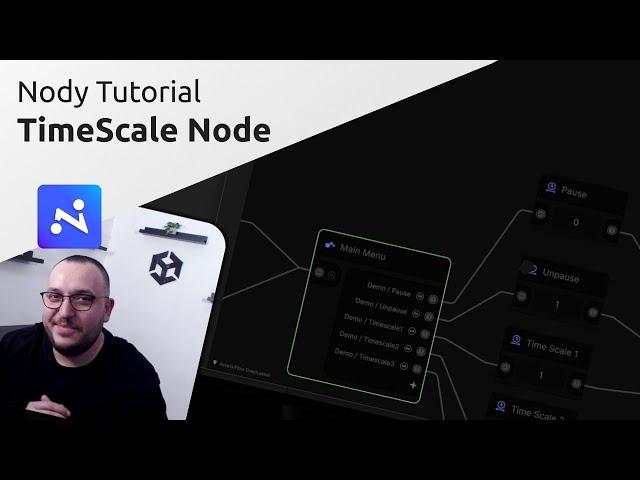 Pause and Unpause your game - TimeScale Node - Nody Tutorial - Doozy UI Manager