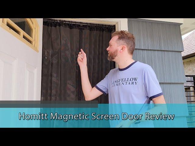 KEEP THE BUGS OUT - Homitt Magnetic Screen Door Review