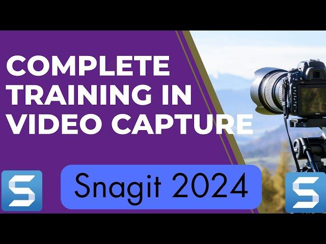 How to make videos using Snagit. Complete Training