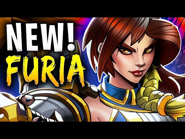 NEW EXTERMINATE HYPER DAMAGE! - Paladins Furia Gameplay Build