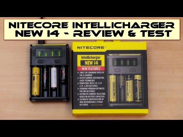 New Nitecore i4 Intellicharger (2016 version) - Review and Test