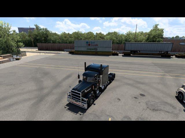 ATS Peterbilt 389 Glider (Cheyenne WY -  Gilette WY)