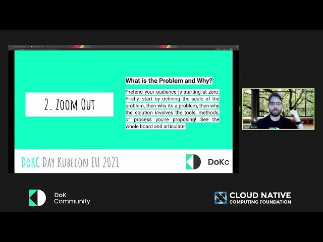 Selling Cloud Native Internally - DoKC Day // Mario Loria