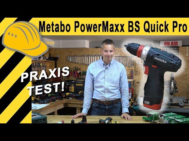 AKKUSCHRAUBER TEST | 10,8V METABO PowerMaxx BS Quick Pro - Top oder Flop?