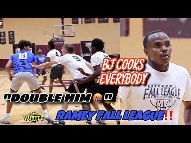 A SHIFTY BJ WARD FACES OFF AGAINST ONE OF CAPES BEST 6'8 CAMERON WILLIAMS!! RAMEY FALL LEAGUE