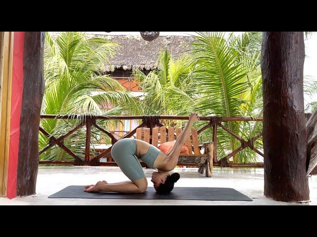 Slow Yoga Flow For A Rainy Day | Relax & Stretch - All Levels