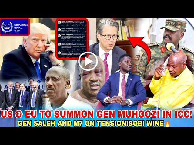 Agakagwawo!Muhoozi abizadde!America ne EU batabukidde Gen Sale ne M7 lwa tweet za  Kutte Bobi wine 