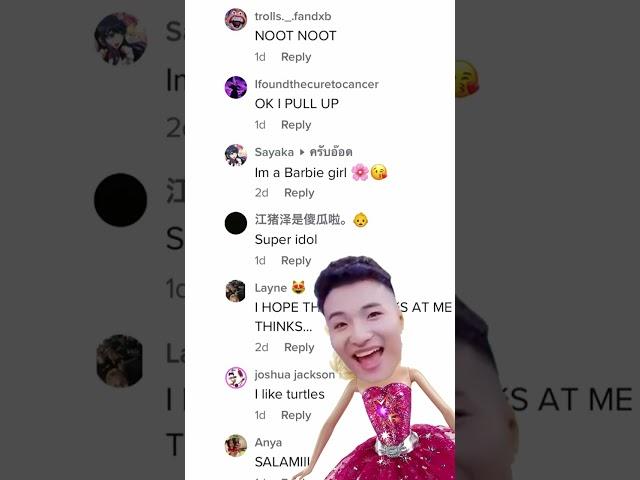 Remixing my TikTok comments  Super Idol