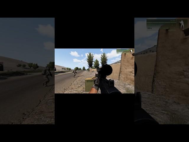 Arma 3 - Machine gun action