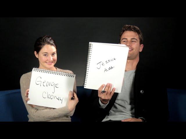 Shailene Woodley And Theo James Play The BuzzFeed BFF Game