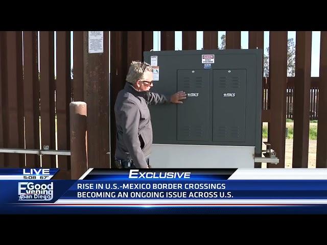 KUSI, San Diego: Thanks To Biden, Border Gates Are “Stuck Wide Open & People Are Walking Through”