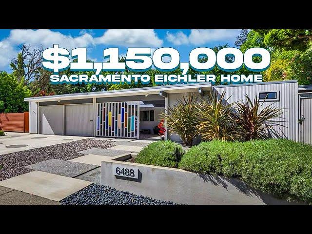 Eichler Home Tour in Sacramento California!