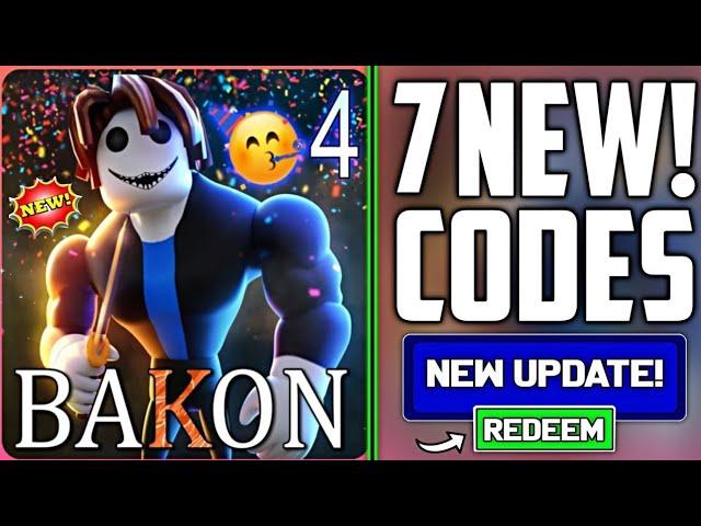 UPD! CODESBAKON ROBLOX CODES 2024 - BAKON CODES 2024 - CODES FOR BAKON