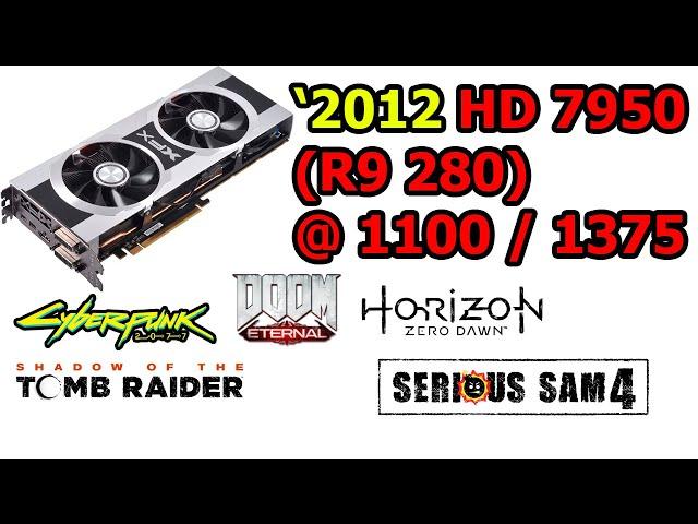 Radeon HD 7950 (R9 280) in 2020 Titles