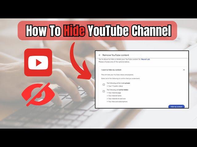 How To Make Your Youtube Channel Private [Tutorial] | Hide YouTube Channel