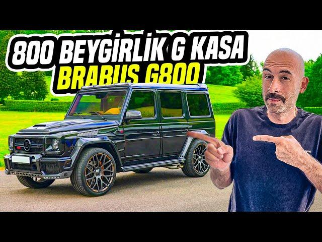 800 BEYGİRLİK MODİFİYE MERCEDES!  ( Brabus G800)