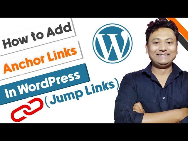 WordPress Tutorials: How to Create Anchor Links in WordPress | HTML Anchor Tutorial