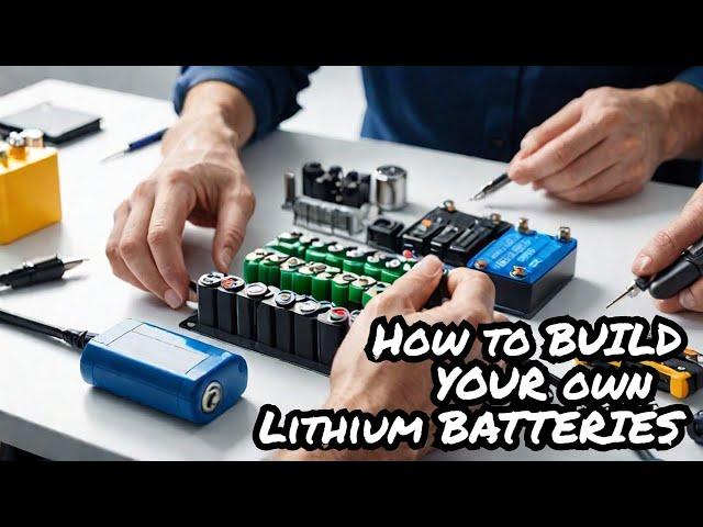 How to Build 12v LITHIUM ION BATTERIES pack from Scratch like a Pro - Master Guide - Ep 1