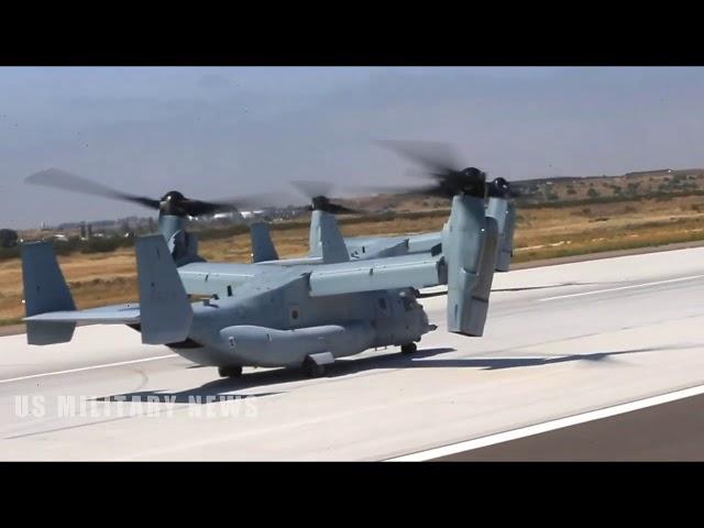 U S  Marine Corps Demonstrates Awesome Combat Power During Mass Launch