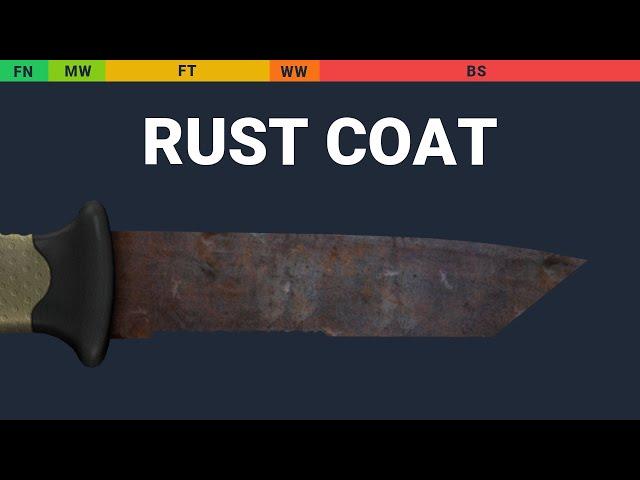 Ursus Knife Rust Coat - Skin Float And Wear Preview