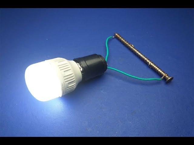 Amazing Free Energy Using Magnet With Nail 100% New Technology For 2019