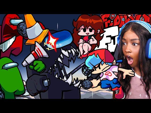 SUSSY BAKA!! THE IMPOSTER KEEPS KILLING ME!! | Friday Night Funkin [VS Imposter V3]