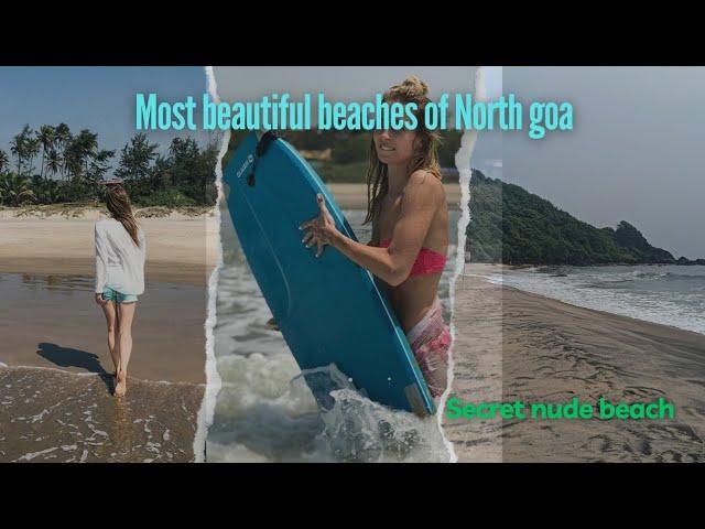 Secret Beaches of Goa || Ashwem beach || Mandrem Beach || Hidden Nude Beach goa