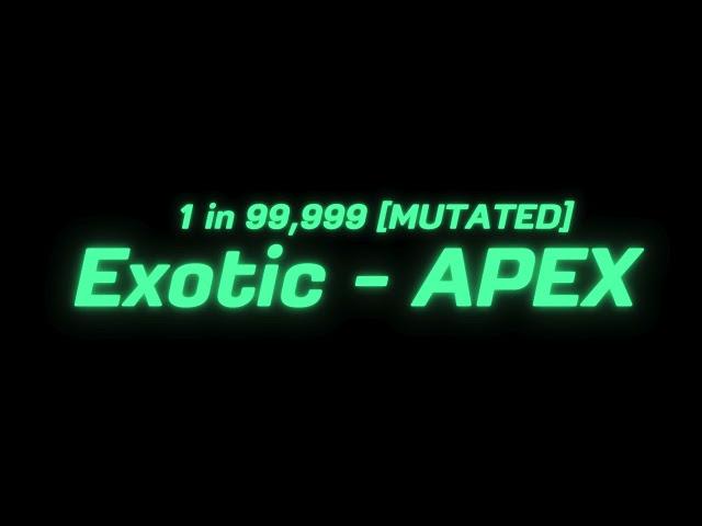 Exotic ▣ APEX Soundtrack - Sol's RNG